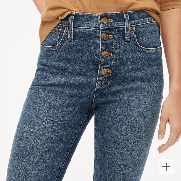 J crew nwot high rise curvy skinny jeans 26